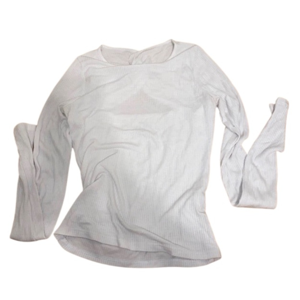 Hollister Tight White Long Sleeve Size XS